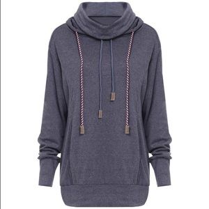 Chic Hooded Long Sleeve Star Hoodie For Women